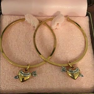 Juicy Couture Hoop Earrings